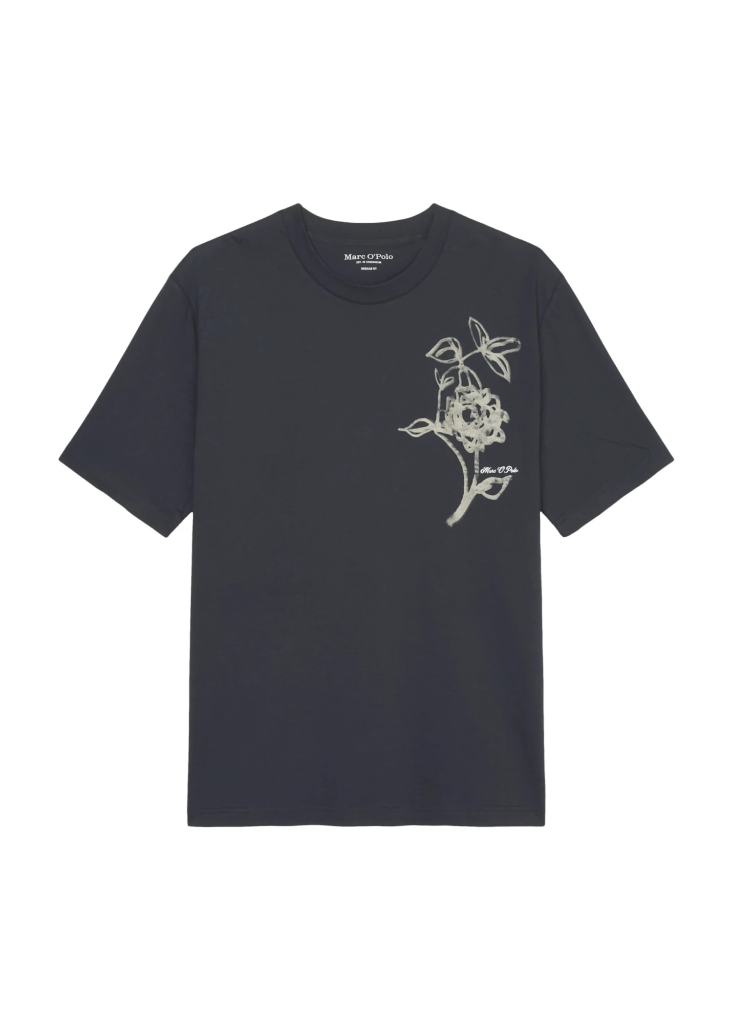 Marc O'Polo T-shirt Regular With Floral Chest Print 10 Marc O'Polo T-shirt Regular With Floral Chest Print – Bild 8
