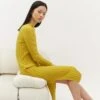 Marc O'Polo Knitted Dress Made Of A Blend Of Organic Cotton And Linen -FashionLust Verkaufs-Shop 5ff8c573cccb9950915f940ac21fb291