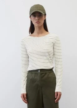 Marc O'Polo Striped Longsleeve Regular Made Of Fine Organic Cotton -FashionLust Verkaufs-Shop 6081588d75b8f685461076763559af50
