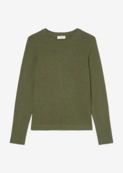 Marc O'Polo Long Sleeve Heavy Slub Jersey Top In A Regular Fit Made Of Organic Cotton -FashionLust Verkaufs-Shop 60b59df352d70bc172d21578b22bc218
