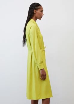Marc O'Polo Shirt Dress In A Midi Length Made Of Flowing Viscose -FashionLust Verkaufs-Shop 613ceb318cb29f04171162b432d9ad5e