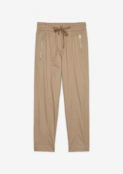 Marc O'Polo Travel Trousers With An Elasticated Waistband Made Of Organic Cotton Twill With Stretch -FashionLust Verkaufs-Shop 62443848a824c91b572c6329ed2d9ab3
