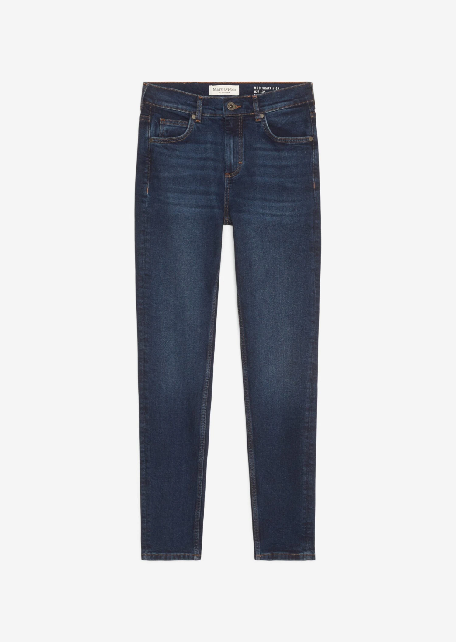 Marc O'Polo SKARA High-waisted Skinny Jeans Made Of Recycled Cotton 9 Marc O'Polo SKARA High-waisted Skinny Jeans Made Of Recycled Cotton – Bild 7