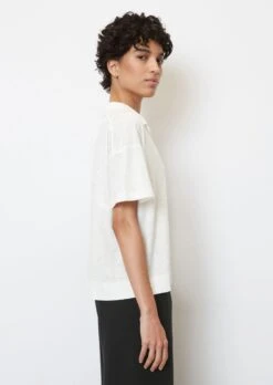 Marc O'Polo Slub Jersey Polo Shirt Made Of A Cotton/viscose Blend -FashionLust Verkaufs-Shop 66916b6f4e8ee292151b11d666f9fba6