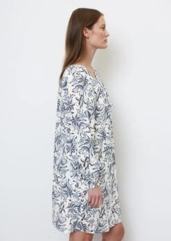 Marc O'Polo Printed Floral Mini Dress Made Of Crisp Cotton Voile -FashionLust Verkaufs-Shop 6792f46603fc5836bcd1e37cc8c91fb9