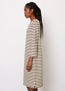 Marc O'Polo Striped Jersey Dress In A Loose Fit Made Of Organic Cotton 16 Marc O'Polo Striped Jersey Dress In A Loose Fit Made Of Organic Cotton -FashionLust Verkaufs-Shop 6b2516822fdfa897362fa6e3dbcacd71