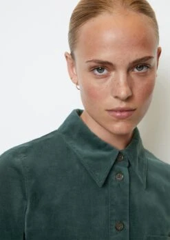 Marc O'Polo Short Shirt Dress Straight Made From Stretchy Velvet -FashionLust Verkaufs-Shop 6c169550aac4327fab1ff187faa23147