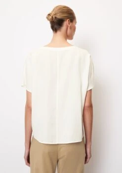 Marc O'Polo Blouse In A T-shirt Style, Loose Fit With Tencel™ Lyocell -FashionLust Verkaufs-Shop 6c87aca4be80ec6d6d3e847c5362ab2a