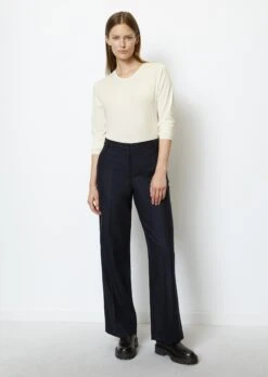 Marc O'Polo Long Sleeve Top, Regular Fit Made From OCS Blended TENCEL™ Lyocell -FashionLust Verkaufs-Shop 6d4bcf81031340ae5bc33c180288551b