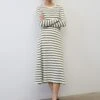 Marc O'Polo Striped Waffle Jersey Dress From LENZING™ ECOVERO™ -FashionLust Verkaufs-Shop 6d844fd844bbf93f6a173e07402ae978