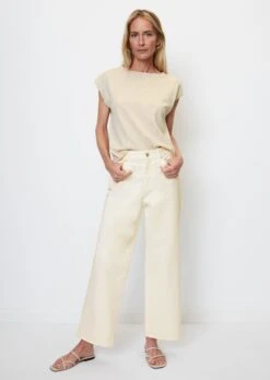 Marc O'Polo Sleeveless Fine-knit Jumper In A Loose Fit Made Of A Blend Of Organic Cotton And Linen -FashionLust Verkaufs-Shop 6e8e9eff2d10559cde51dd41a91a9db9