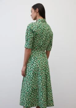 Marc O'Polo Patterned Shirt Dress In Paper Touch Organic Cotton -FashionLust Verkaufs-Shop 6e938e655d5f37027a44d56f1c16ca87