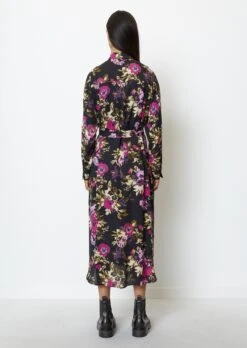 Marc O'Polo Shirt Blouse Dress Loose Made Of Flowing Viscose Crêpe -FashionLust Verkaufs-Shop 6ec3c9c564aeb047260f1805f09b883f