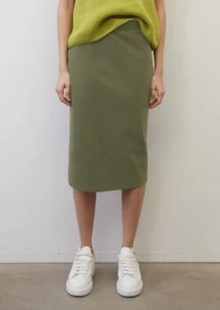 Marc O'Polo Jersey Midi Skirt In A Slim Fit Made Of Stretchy Interlock Jersey -FashionLust Verkaufs-Shop 6f12eee6d9afc9e144b891f5ee31d1c2