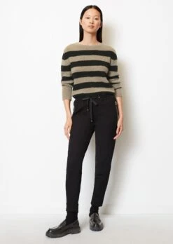 Marc O'Polo Jersey Jogg Pants From Cavalry-Twill