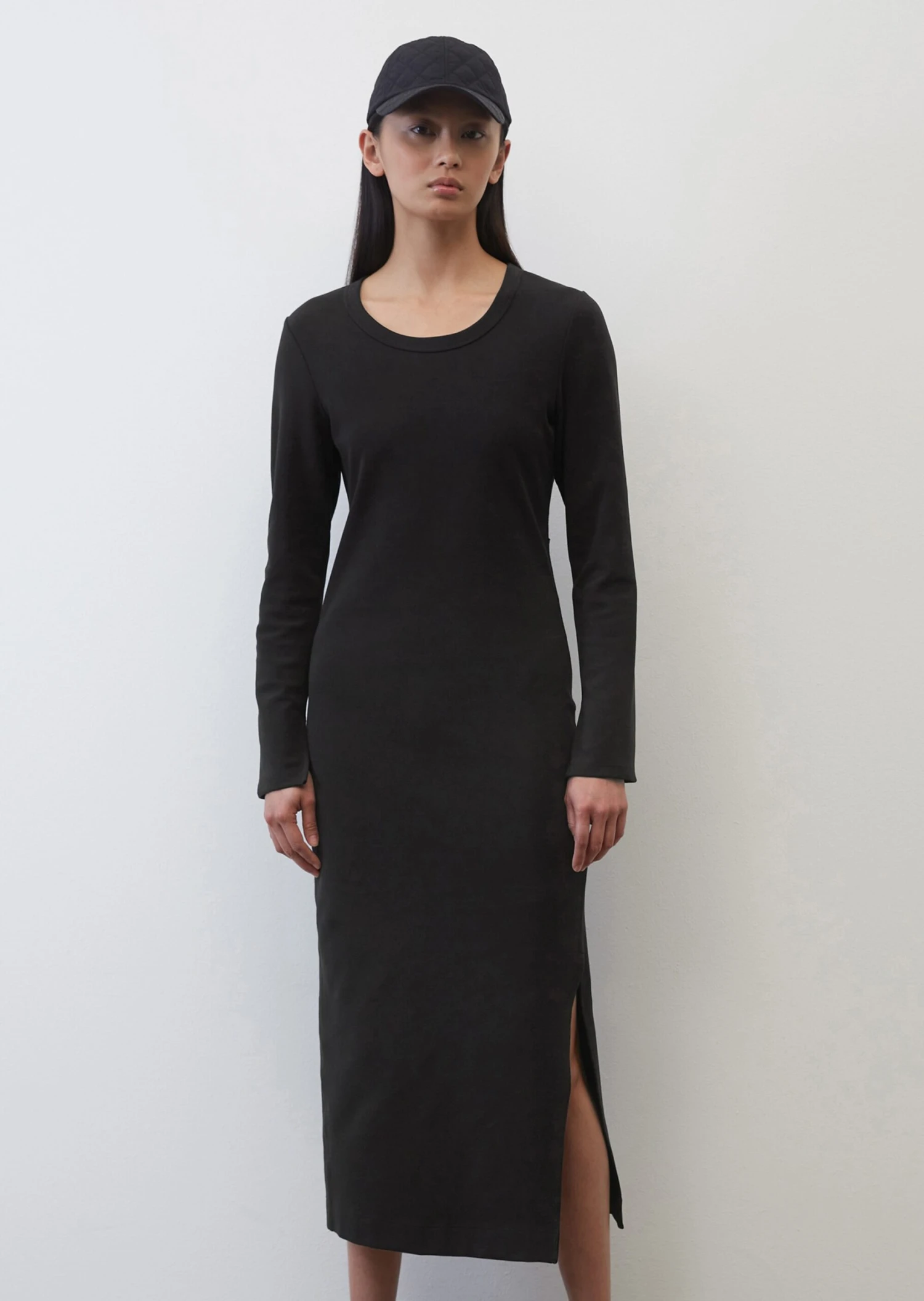 Marc O'Polo Jersey Maxi Dress In A Slim Fit Made Of Stretchy Interlock Jersey 6 Marc O'Polo Jersey Maxi Dress In A Slim Fit Made Of Stretchy Interlock Jersey – Bild 4