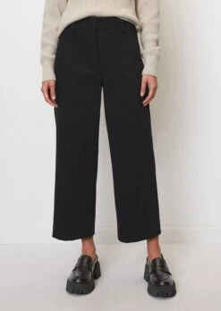 Marc O'Polo Wide Trousers In Interlock Jersey Made Of A Stretchy Organic Cotton Blend -FashionLust Verkaufs-Shop 709189f9c0f167a234bbb4de9811e80a