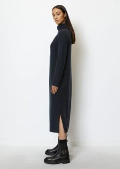Marc O'Polo DfC Turtleneck Knit Dress Loose Made Of Organic Cotton Yarn -FashionLust Verkaufs-Shop 715d9081f09ce72d449137c347e31a0f
