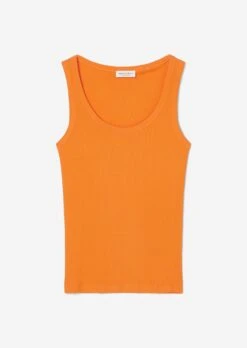 Marc O'Polo Sleeveless Ribbed Jersey Top In A Slim Fit Made Of Organic Cotton -FashionLust Verkaufs-Shop 717bf1d79c53f7d1ade3185f856402b4
