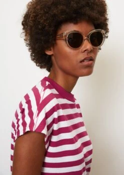 Marc O'Polo Striped T-shirt In A Regular Fit Made Of Organic Cotton -FashionLust Verkaufs-Shop 725fb37dc9f9e4a49436fbae1cb7605d