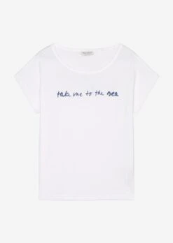 Marc O'Polo T-shirt With Floral Prints In A Loose Fit Made Of Lightweight Single Jersey -FashionLust Verkaufs-Shop 7329530ed1e01a08d7281e66fd81eebd