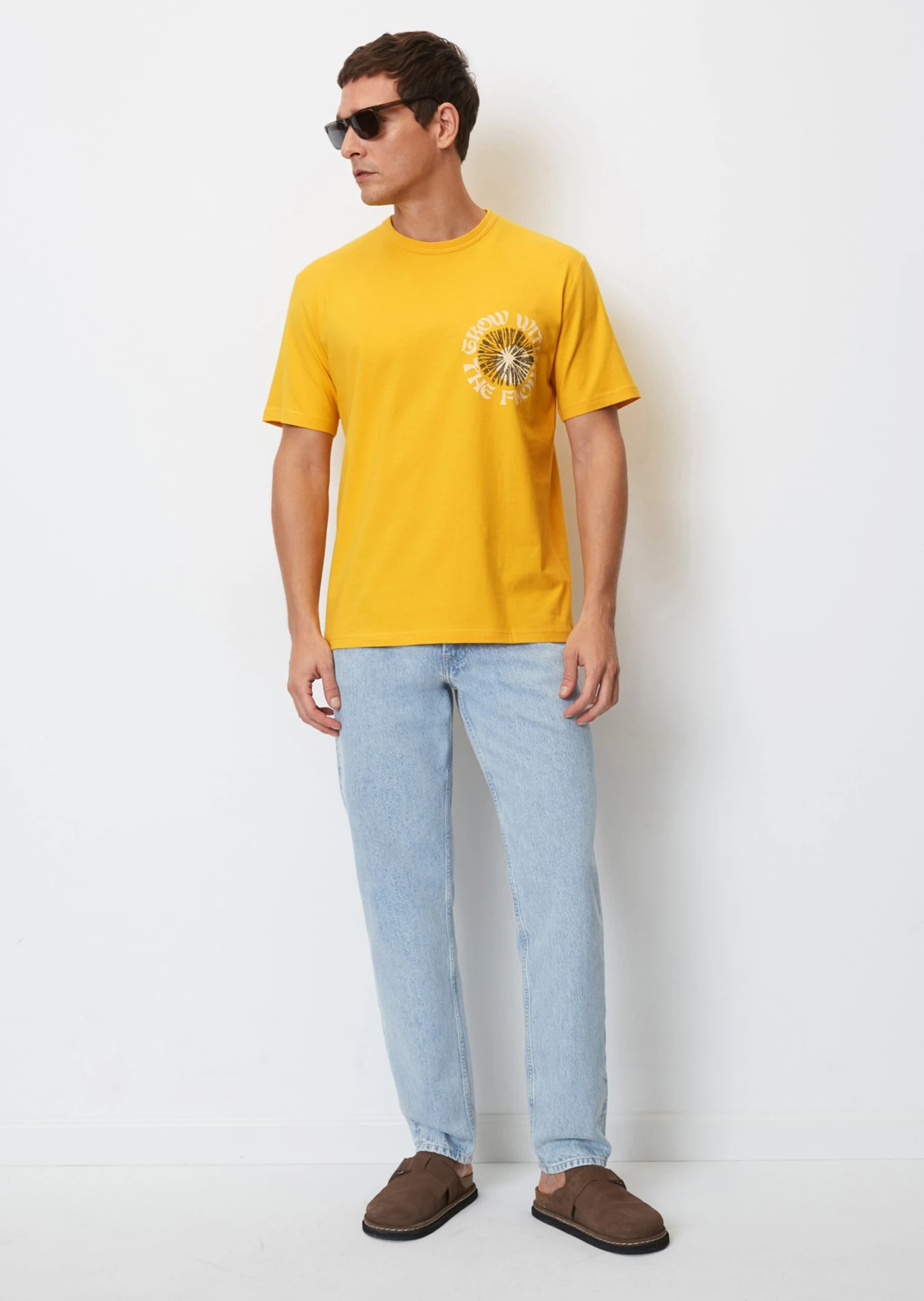 Marc O'Polo T-shirt Regular In Heavy Jersey Fabric 6 Marc O'Polo T-shirt Regular In Heavy Jersey Fabric – Bild 4