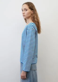 Marc O'Polo Striped Heavy Jersey T-Shirt In A Loose Fit Made Of Organic Cotton 16 Marc O'Polo Striped Heavy Jersey T-Shirt In A Loose Fit Made Of Organic Cotton -FashionLust Verkaufs-Shop 73bd003a0087a9a86e08abc878afd923