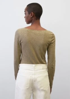 Marc O'Polo Long Sleeve Top With A Bateau Neckline, Regular Fit In Organic Cotton Slub Jersey 13 Marc O'Polo Long Sleeve Top With A Bateau Neckline, Regular Fit In Organic Cotton Slub Jersey -FashionLust Verkaufs-Shop 74eec069af17656377a14231260b5c66