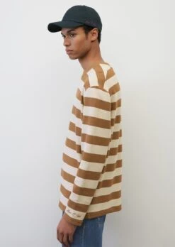 Marc O'Polo Relaxed Long Sleeve Top With A Fine Waffle Texture -FashionLust Verkaufs-Shop 74ef1c51db0ea430d2c50016c2d004e4