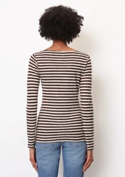 Marc O'Polo Striped Long Sleeve Top, Regular Fit In Organic Cotton Slub Jersey -FashionLust Verkaufs-Shop 76b0ccd5324dee861171caaf1f7f25f0