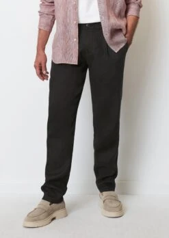Marc O'Polo OSBY Jogger Pleats Linen Trousers With An Elasticated Waistband 14 Marc O'Polo OSBY Jogger Pleats Linen Trousers With An Elasticated Waistband -FashionLust Verkaufs-Shop 76bace665b875f1918914bf635707431
