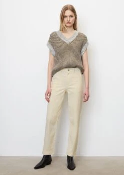 Marc O'Polo HULTE Straight Fit Trousers Made Of Super-soft Stretch Lyocell/cotton