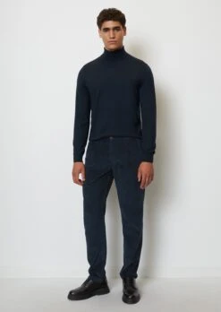 Marc O'Polo Corduroy Pants Model OSBY Jogger Tapered Made From Pure Organic Cotton
