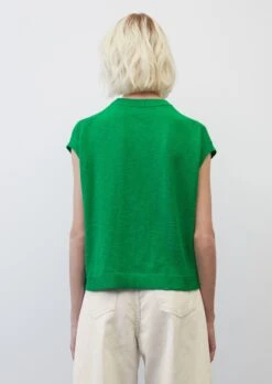 Marc O'Polo Openwork Sleeveless Knitted Jumper Made Of An Organic Cotton And Linen Blend 13 Marc O'Polo Openwork Sleeveless Knitted Jumper Made Of An Organic Cotton And Linen Blend -FashionLust Verkaufs-Shop 7900c912bb281e697172b2c01acfd301
