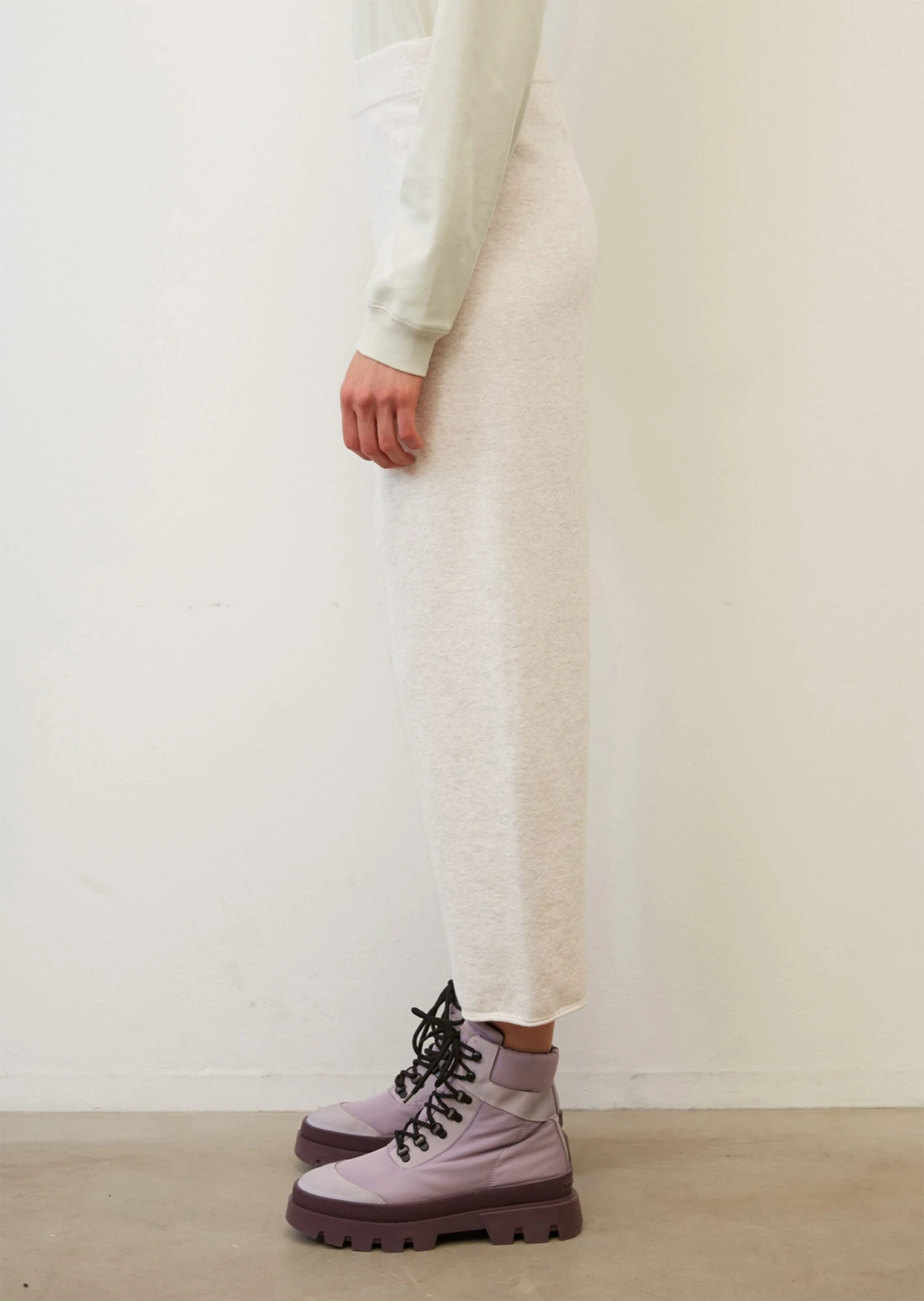 Marc O'Polo Soft, Cropped Knitted Trousers Made Of Stretch Cotton Wool 8 Marc O'Polo Soft, Cropped Knitted Trousers Made Of Stretch Cotton Wool – Bild 6