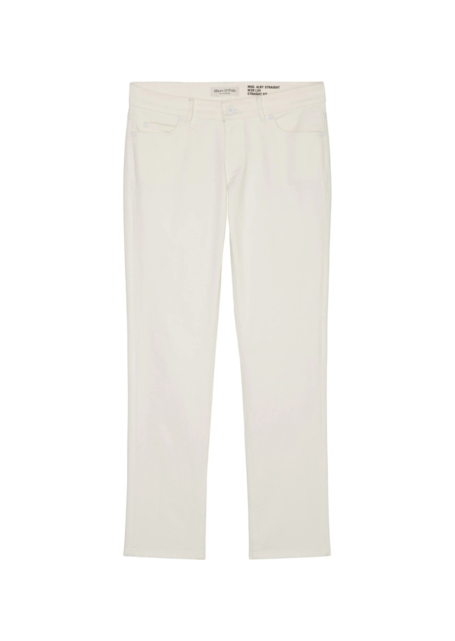 Marc O'Polo ALBY Straight Mid Waist Jeans Made Of A Stretchy Organic Cotton Blend 10 Marc O'Polo ALBY Straight Mid Waist Jeans Made Of A Stretchy Organic Cotton Blend – Bild 8