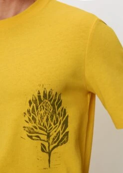 Marc O'Polo Printed T-shirt, Regular Fit Made Of A Blend Of Organic Cotton And Linen -FashionLust Verkaufs-Shop 7a067805e05f248d3f1c8ac393dd68bc