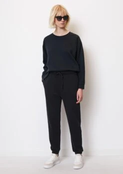 Marc O'Polo Tracksuit Bottoms In A Regular Fit Made Of Pure Organic Cotton