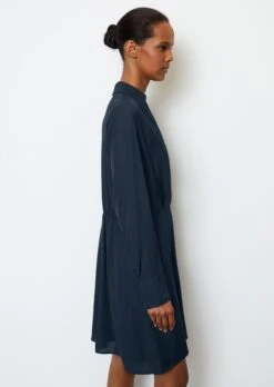 Marc O'Polo Short Dress In Wrap Look With Elastic Skirt Seam -FashionLust Verkaufs-Shop 7b1627f615604599f4672f772d1f250b