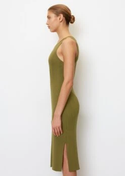 Marc O'Polo Sleeveless Fine Rib Knitted Dress Made Of Blended Viscose 16 Marc O'Polo Sleeveless Fine Rib Knitted Dress Made Of Blended Viscose -FashionLust Verkaufs-Shop 7b79d5dc4178d563fca5688e69468720