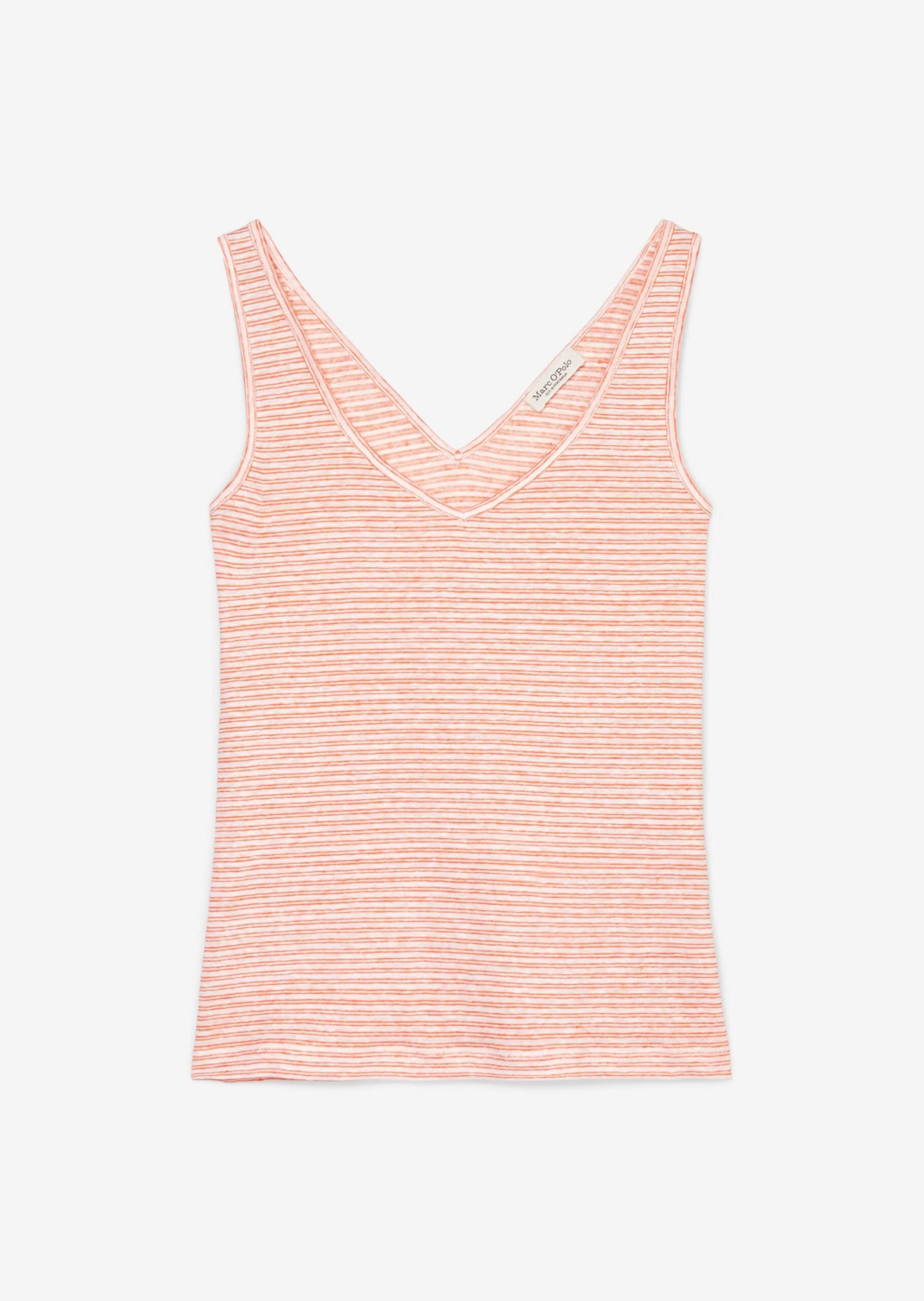 Marc O'Polo Striped Sleeveless Linen Top In A Shaped Fit Made Of High-quality Jersey 9 Marc O'Polo Striped Sleeveless Linen Top In A Shaped Fit Made Of High-quality Jersey – Bild 7