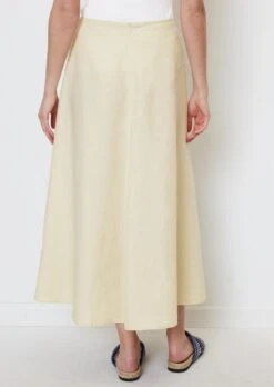 Marc O'Polo Flared Linen Skirt Made Of Summery Fabric -FashionLust Verkaufs-Shop 7d5be6f08953557574985bed607d7c0c