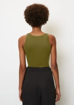 Marc O'Polo Sleeveless Top In A Regular Fit Made Of Organic Cotton Ribbed Jersey -FashionLust Verkaufs-Shop 7d6086f58b637746857e1ca3f14c7dea
