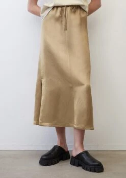Marc O'Polo Flared Maxi Skirt With Slits Made Of An Elegant Viscose/linen Blend -FashionLust Verkaufs-Shop 7e2d6f1a06d42f66afaa0d6a966d83ac