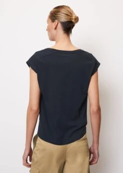 Marc O'Polo Sleeveless T-shirt With Gathered Shoulders In A Regular Fit Made Of Lightweight Single Jersey -FashionLust Verkaufs-Shop 7f62e4fa8a9018303689b89cdd89ff09