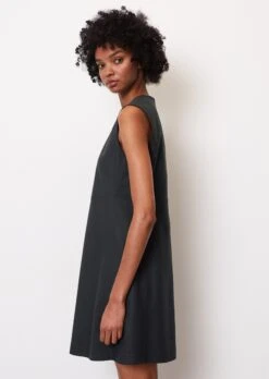 Marc O'Polo Short Shift Dress In An A-line Design In A Blend Of Organic Cotton And Stretch Viscose -FashionLust Verkaufs-Shop 7ff4d83618d9be7edbe1ac29d26bd740