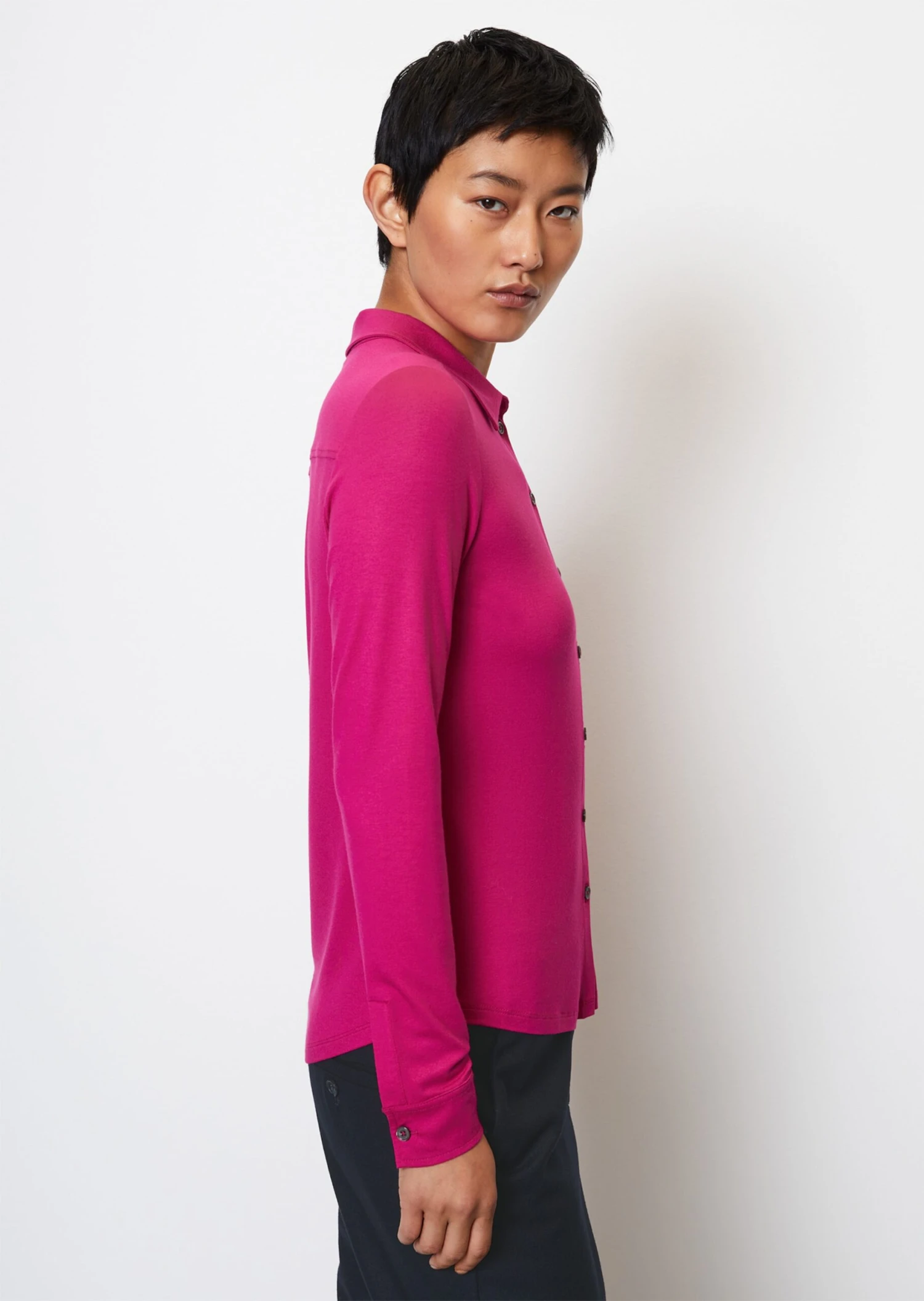 Marc O'Polo Jersey Blouse Made From A Soft Viscose Blend 8 Marc O'Polo Jersey Blouse Made From A Soft Viscose Blend – Bild 6