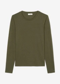 Marc O'Polo Long Sleeve Top With A Round Neckline, Regular Fit Made Of An Organic Cotton And Cupro Blend 17 Marc O'Polo Long Sleeve Top With A Round Neckline, Regular Fit Made Of An Organic Cotton And Cupro Blend -FashionLust Verkaufs-Shop 82e17251dacaf7b694ee0448e462a8cb