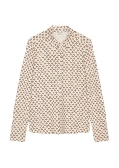 Marc O'Polo Jersey Blouse With An All-over Print In A Regular Fit From LENZING™ ECOVERO™ -FashionLust Verkaufs-Shop 83a7a8aaba60e075d97fa8274d3158f1