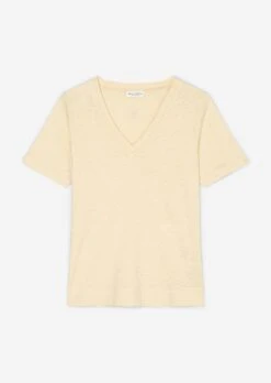 Marc O'Polo Slub Jersey V-neck T-shirt Made Of A Cotton/viscose Blend 17 Marc O'Polo Slub Jersey V-neck T-shirt Made Of A Cotton/viscose Blend -FashionLust Verkaufs-Shop 8468f722b476cee528de807d594ec16d